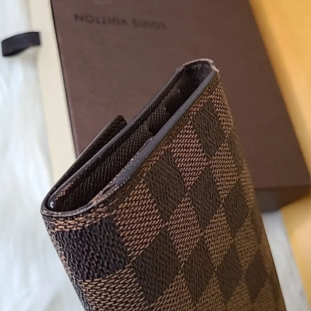 💯 Authentic Louis vuitton DE Long Wallet 🍀